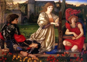 Edward Burne Jones œuvres - Le Chant dAmour Chanson d’amour préraphaélite Sir Edward Burne Jones